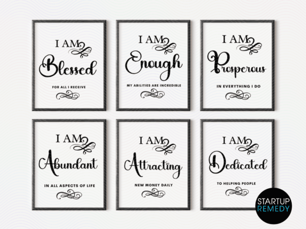Affirmation Wall Art