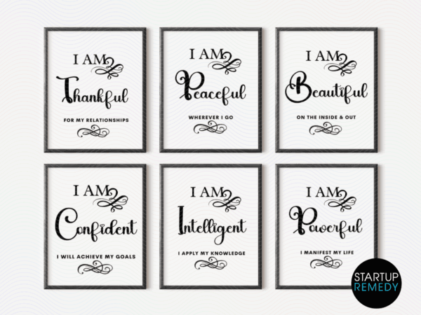 Affirmation Wall Art