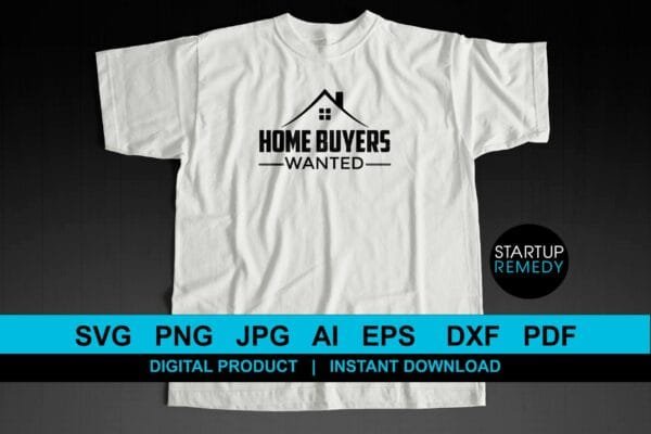 Home Buyers Wanted Real Estate SVG - Image 3