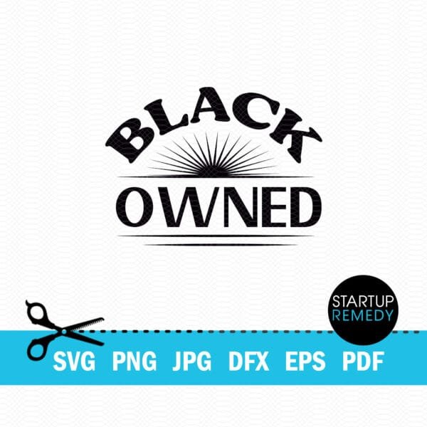 Black Owned Entrepreneur  Business SVG - Image 2