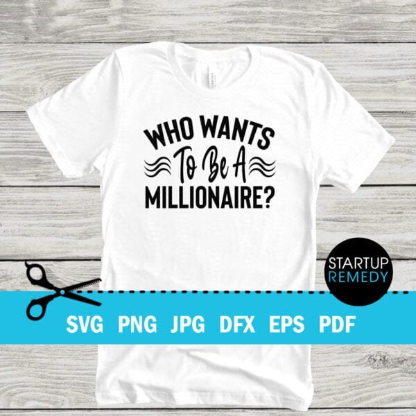 Who Wants To Be A Millionaire Business SVG