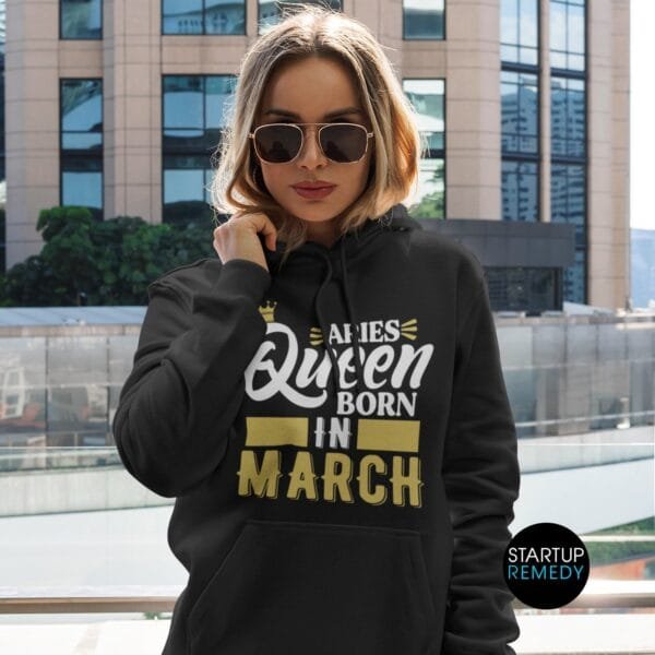 Aries Queen Born in March SVG - Image 4