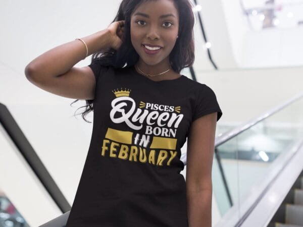 Pisces Queen Born In February SVG - Image 3
