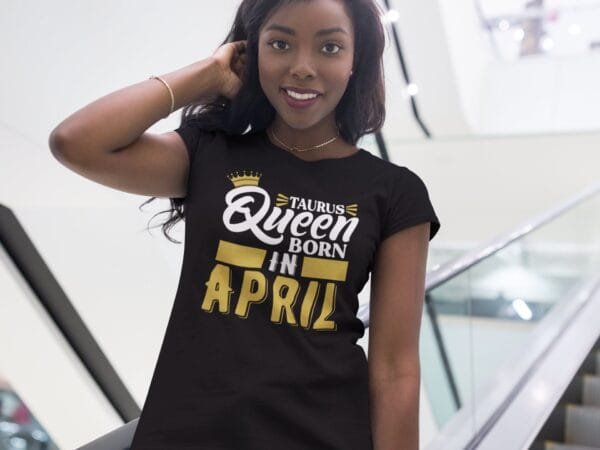 Taurus Queen Born In April SVG - Image 3