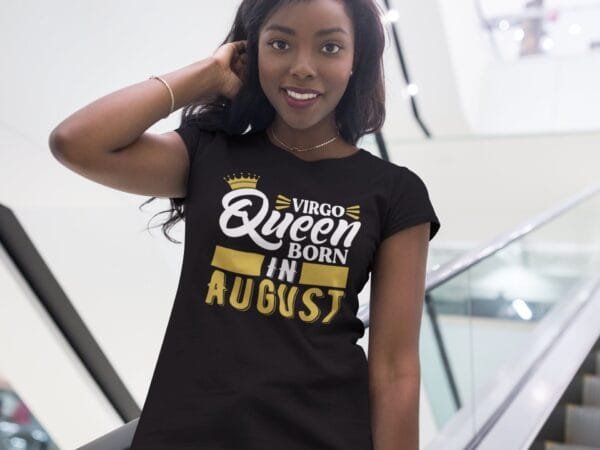 Virgo Queen Born In August SVG - Image 3