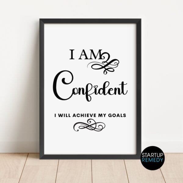 Inspirational Affirmation Wall Art Collection: Set of 6 Prints - Image 7