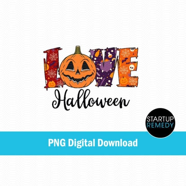Love Halloween PNG - Image 2