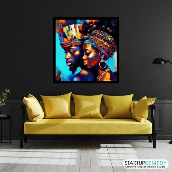 I Got Your Back: Black Wall Art - Image 6