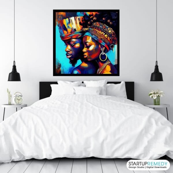 I Got Your Back: Black Wall Art - Image 7
