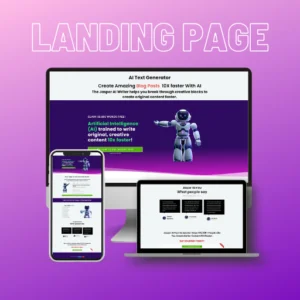 Jasper Landing Page